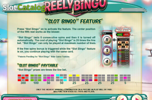 Скрин7. Reely Bingo слот