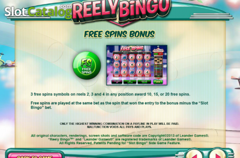 Скрин8. Reely Bingo слот