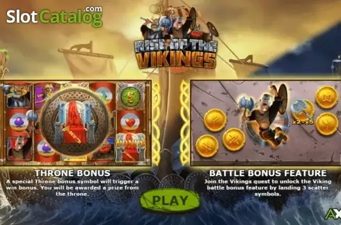 Скрин2. Rise Of The Vikings слот