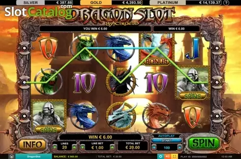 Скрин3. Dragon Slot Jackpot слот