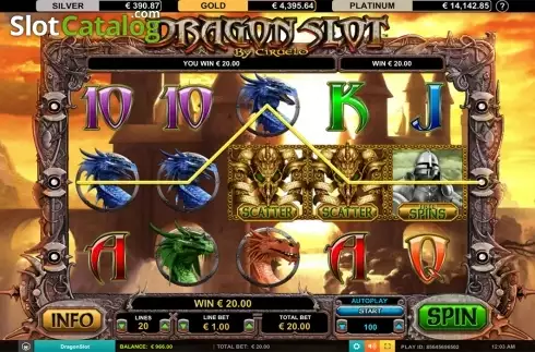 Скрин4. Dragon Slot Jackpot слот