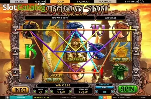 Скрин5. Dragon Slot Jackpot слот