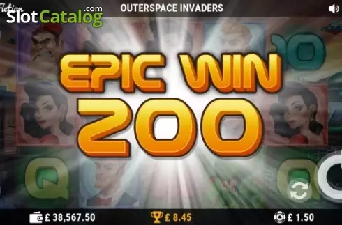 Скрин5. Outerspace Invaders слот