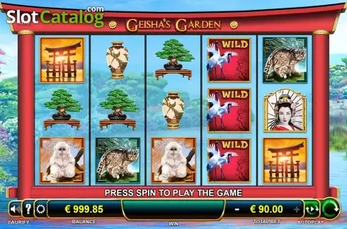 Скрин2. Geisha's Garden слот