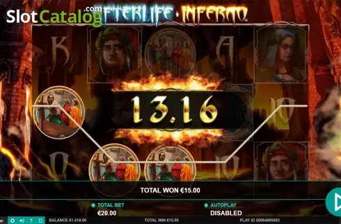 Скрин4. Afterlife Inferno слот