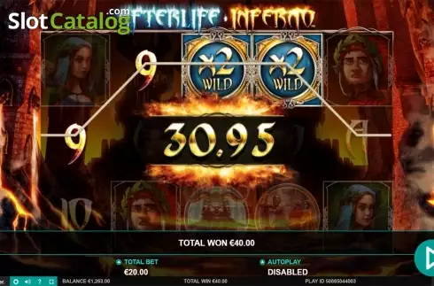 Скрин5. Afterlife Inferno слот