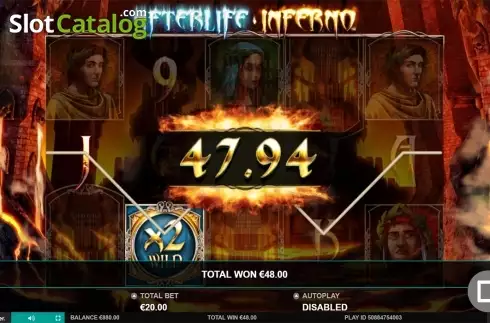 Скрин6. Afterlife Inferno слот