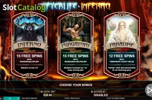Скрин7. Afterlife Inferno слот