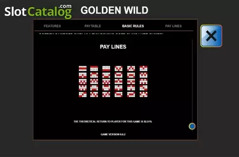 Скрин8. Golden Wild (Leander Games) слот