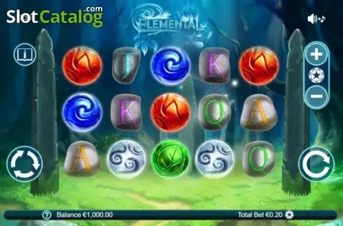 Скрин2. Elemental слот