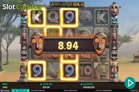 Скрин5. Africa Goes Wild слот