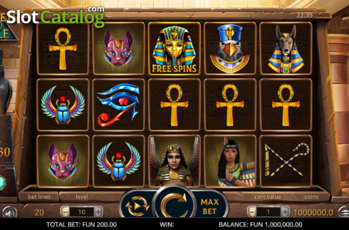 Скрин3. Secrets of the Nile слот