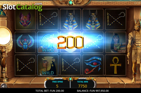 Скрин9. Secrets of the Nile слот