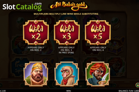 Скрин8. Ali Baba's Gold слот