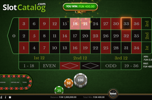 Скрин4. 300 Carat Roulette слот