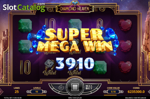 Скрин6. Diamond Heaven слот