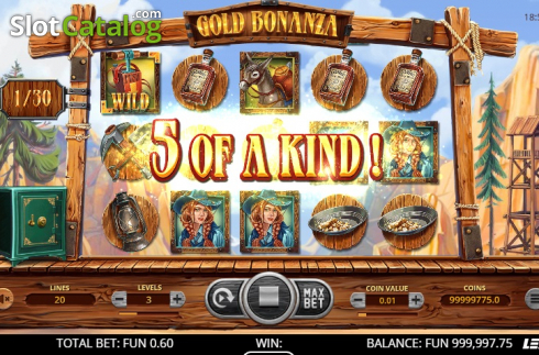 Скрин4. Gold Bonanza слот