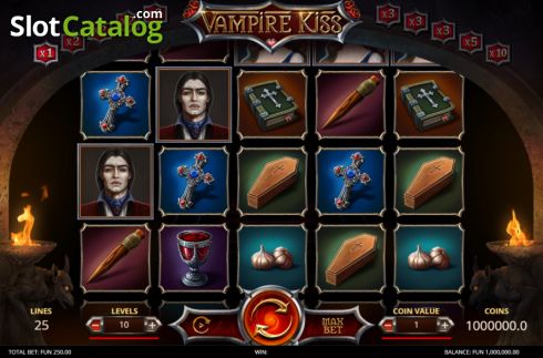 Скрин2. Vampire Kiss (Leap Gaming) слот