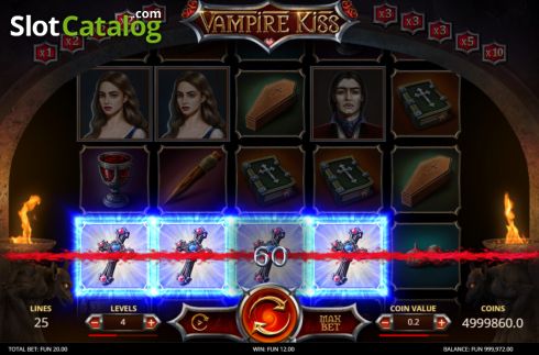 Скрин4. Vampire Kiss (Leap Gaming) слот
