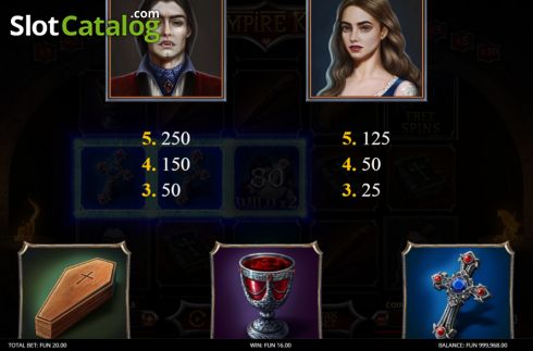 Скрин9. Vampire Kiss (Leap Gaming) слот