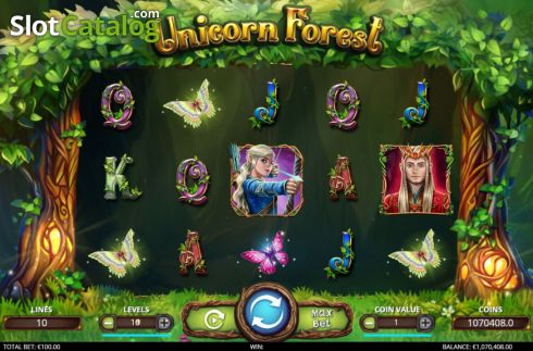 Скрин3. Unicorn Forest слот