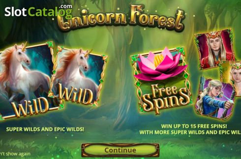 Скрин2. Unicorn Forest слот