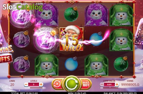 Скрин7. Santa’s Gifts (Leap) слот