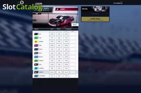 Скрин2. Nascar Streak слот