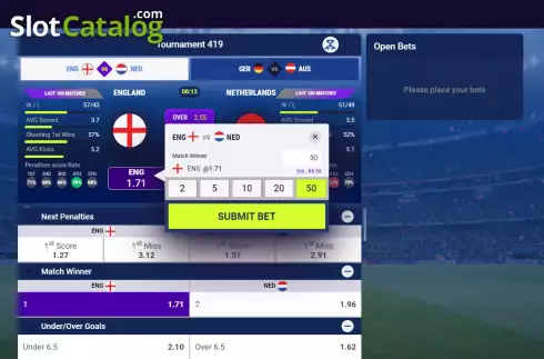 Скрин4. Football Penalty Duel слот