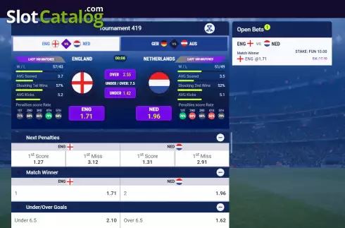 Скрин5. Football Penalty Duel слот