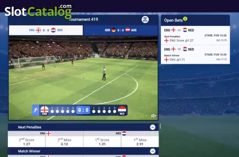 Скрин6. Football Penalty Duel слот