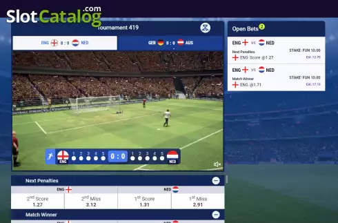 Скрин7. Football Penalty Duel слот
