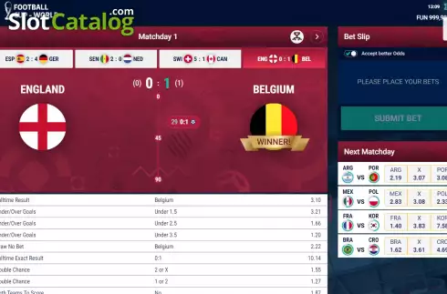 Скрин4. Football Cup - World слот