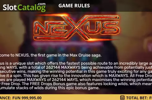 Скрин5. Nexus слот