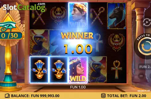 Скрин4. Secrets of the Nile 2 слот