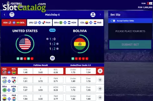 Скрин2. Football Cup – America слот