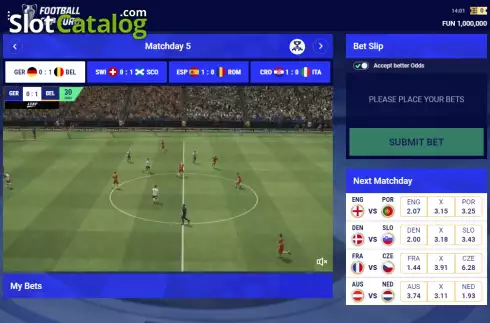 Скрин2. Football Cup – Euro слот