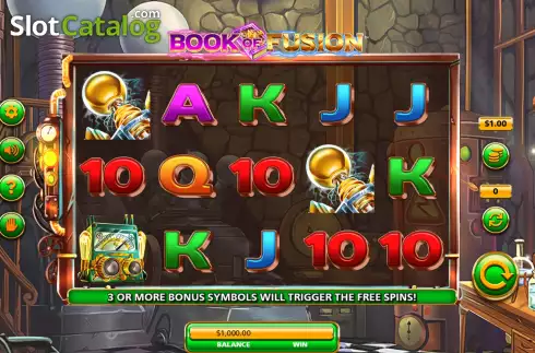 Скрин2. Book Of Fusion слот
