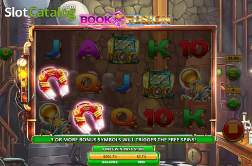 Скрин3. Book Of Fusion слот