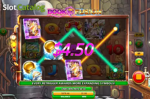 Скрин4. Book Of Fusion слот