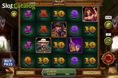 Скрин2. Wild Showdown слот