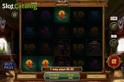 Скрин4. Wild Showdown слот