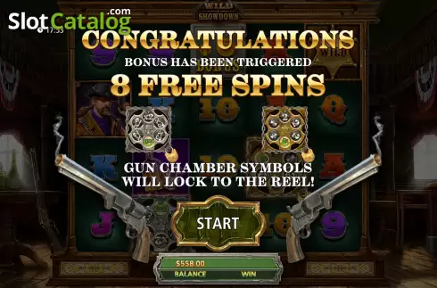 Скрин7. Wild Showdown слот