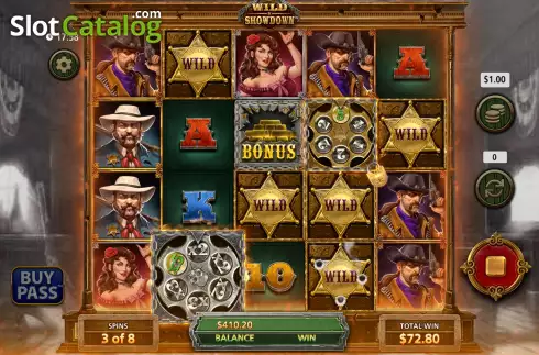 Скрин8. Wild Showdown слот