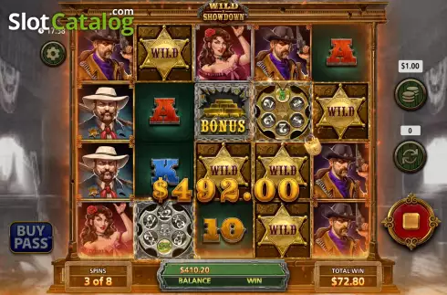 Скрин9. Wild Showdown слот