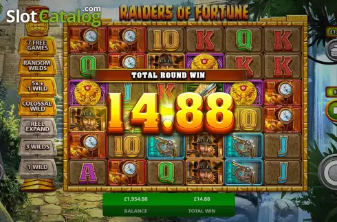 Скрин5. Raiders Of Fortune слот