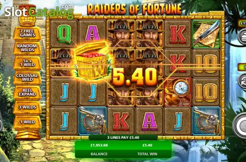 Скрин6. Raiders Of Fortune слот