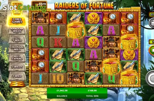Скрин8. Raiders Of Fortune слот