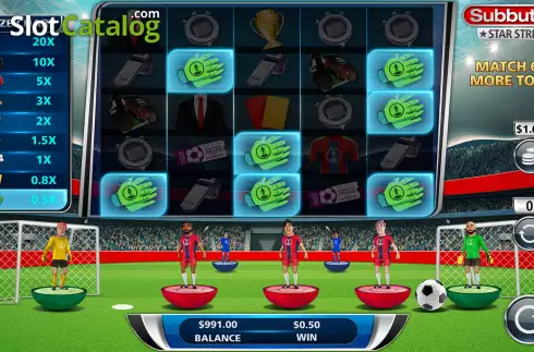 Скрин4. Subbuteo Star Striker слот