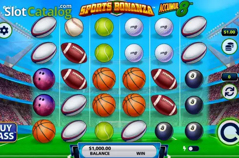 Скрин2. Sports Bonanza Accumul8 слот